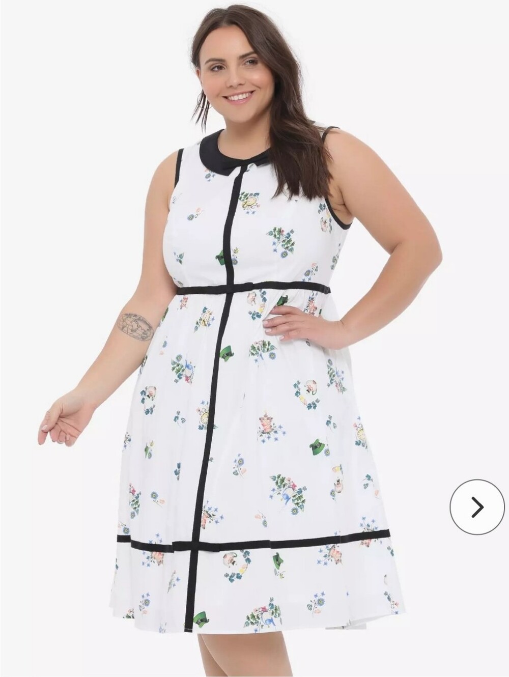 EUC Disney Alice In Wonderland Afternoon Tea Dress